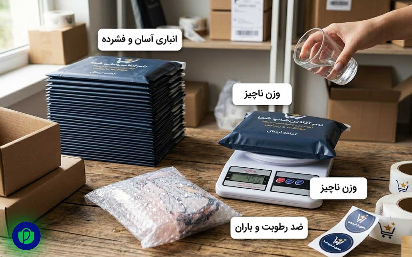 مزایای بسته بندی پلاستیکی برای آنلاین شاپ ها